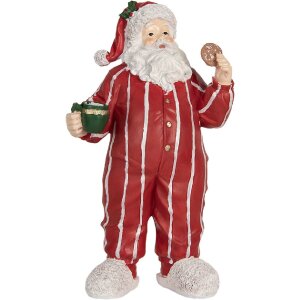 Décoration Père Noël Clayre & Eef 6PR5760 18x11x31 cm
