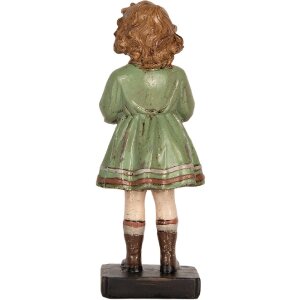 Décoration Enfant Clayre & Eef 9x8x21 cm Vert-Beige