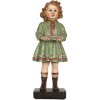 Décoration Enfant Clayre & Eef 9x8x21 cm Vert-Beige