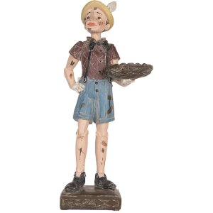Clayre & Eef Pinocchio Figurine 14x10x31 cm