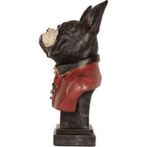 Clayre & Eef Buste Décorative Chien 15x12x26 cm