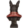 Clayre & Eef Buste Décorative Chien 15x12x26 cm
