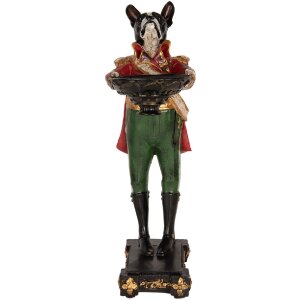 Bougeoir Chien Noir et Rouge Clayre & Eef 6PR5578