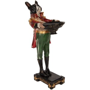 Bougeoir Chien Noir et Rouge Clayre & Eef 6PR5578