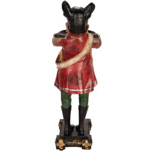 Bougeoir Chien Noir et Rouge Clayre & Eef 6PR5578
