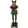 Bougeoir Chien Noir et Rouge Clayre & Eef 6PR5578