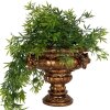 Pot de Fleur Décoratif Doré Clayre & Eef 26x22x21 cm