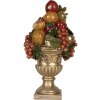 Clayre & Eef 6PR5585 Coupe à Fruits Dorée 25x24x44 cm