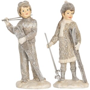 Clayre & Eef 6PR5921 Décorations Enfant - Set de 2 - 8x5x15 cm