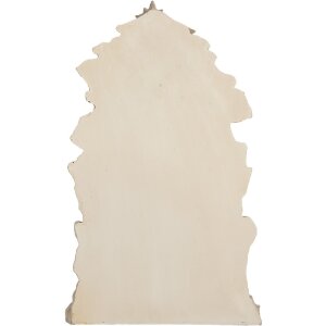 Groupe de Noël Clayre & Eef 15x7x24 cm Beige/Blanc