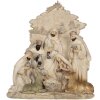 Groupe de Noël Clayre & Eef 6PR5924 24x8x27 cm Beige et Blanc