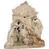 Groupe de Noël Clayre & Eef 6PR5924 24x8x27 cm Beige et Blanc