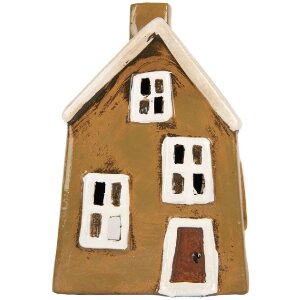Clayre & Eef 6CE2187 Décoration Maison 12x8x18 cm Marron Beige