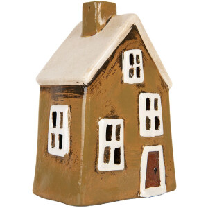 Clayre & Eef 6CE2187 Décoration Maison 12x8x18 cm Marron Beige