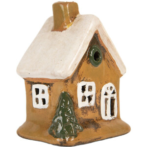 Clayre & Eef 6CE2189 Maison Décorative 9x7x11 cm