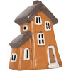 Clayre & Eef Décoration Maison 16x11x22 cm Orange Gris