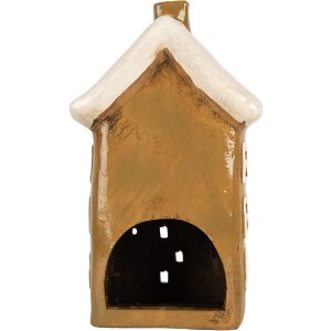 Clayre & Eef 6CE2194 Maison Décorative 12x8x19 cm Braun-Beige