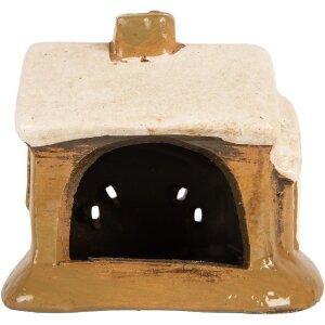 Clayre & Eef Maison Décorative 9x7x9 cm Marron-Beige
