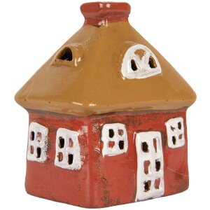 Clayre & Eef 6CE2199 Maison Décorative 9x6x10 cm
