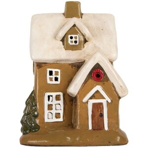 Clayre & Eef 6CE2200 Maison Décorative 15x12x20 cm