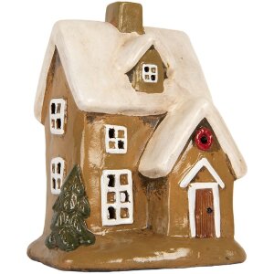 Clayre & Eef 6CE2200 Maison Décorative 15x12x20 cm