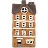 Clayre & Eef Maison Décorative Orange & Gris 12x10x23 cm
