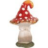 Clayre & Eef 6CE2205 champignon décoratif céramique rouge blanc 11x11x16 cm