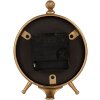 Clayre & Eef 6KL0837 horloge de table fer verre dorée 11x5x15 cm 1xAA