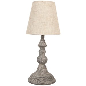 Clayre & Eef 6LMC0113 Lampe de Table Ø 15x33...