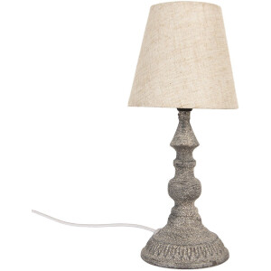 Clayre & Eef 6LMC0113 Lampe de Table Ø 15x33...