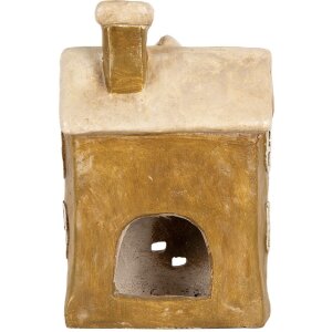 Maison Décorative Clayre & Eef 23x15x33 cm Braun-Beige