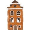 Clayre & Eef 6MG0124 Maison Décoration 20x15x34 cm Orange Gris