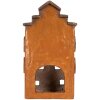 Clayre & Eef 6MG0124 Maison Décoration 20x15x34 cm Orange Gris