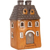 Clayre & Eef 6MG0126 Déco Maison 23x17x37 cm Orange Gris