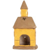 Clayre & Eef 6MG0127 Maison Décorative Jaune-Brun 23x17x43 cm
