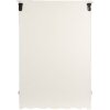 Clayre & Eef 5H0742 Armoire Murale Blanche 45x16x67 cm