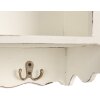 Clayre & Eef 5H0742 Armoire Murale Blanche 45x16x67 cm