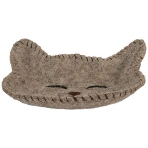 Clayre & Eef 66301 Coupe en feutre Chien 15x16x4 cm