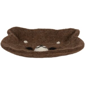 Clayre & Eef 66302 Coupe en feutre Ours 15x13x3 cm...