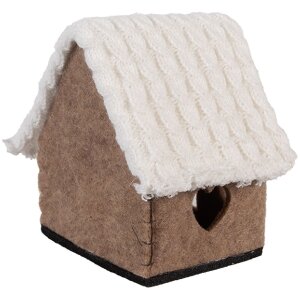 Clayre & Eef Maison en feutre 13x10x13 cm