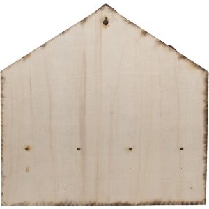 Clayre & Eef 66307 Patère Maisons en Feutre 40x13x40 cm
