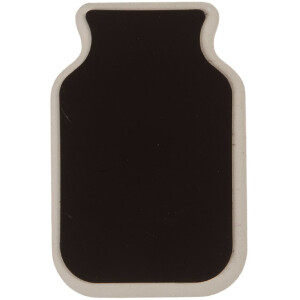 Clayre & Eef 66371 Aimant Décoratif 5x1x8 cm Blanc-Or