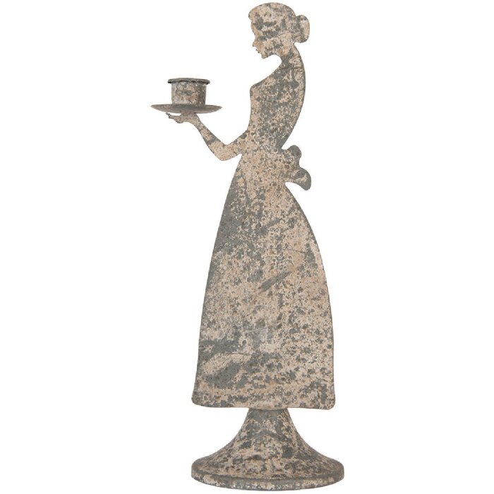 Clayre & Eef Bougeoir Femme 10x8x26 cm