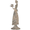 Clayre & Eef Bougeoir Femme 10x8x26 cm