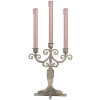 Clayre & Eef 6Y5821 Bougeoir Gris 26x16x35 cm