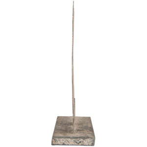 Décoration Chien Clayre & Eef 6Y5829 Gris Beige 20x8x24 cm