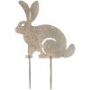 Piquet Décoratif Lapin Clayre & Eef 23x1x35 cm