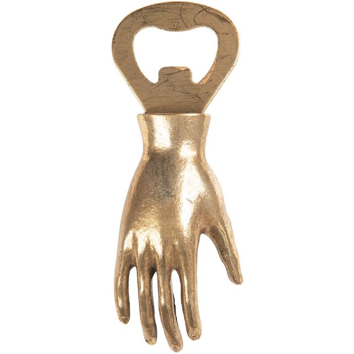 Clayre & Eef 6Y5888 Décapsuleur doré 11x2x4 cm