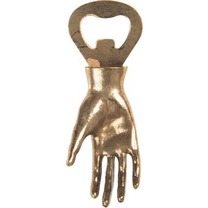 Clayre & Eef 6Y5888 Décapsuleur doré 11x2x4 cm