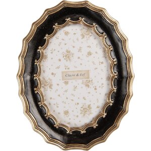 Clayre & Eef 2F1381 Cadre Photo 10x15 cm Noir
